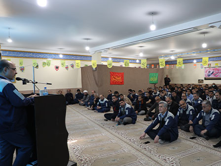 مراسم گرامیداشت دهه فجر و تجلیل از کارگران